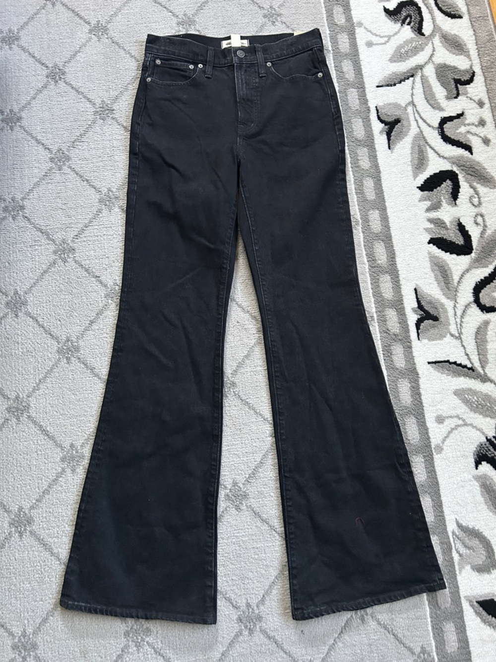 Madewell Black The Perfect Vintage Flare Jeans